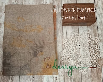 36 Count GRANDPA'S SLEEVE Hand Dyed Linen for Cross Stitch