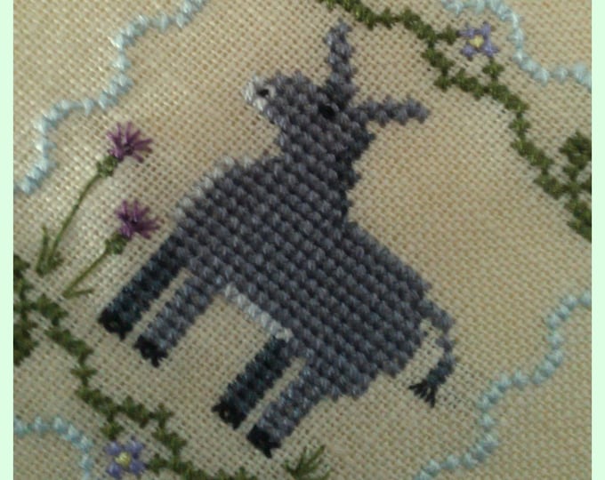My Little Donkey Cross Stitch Pattern Etsy