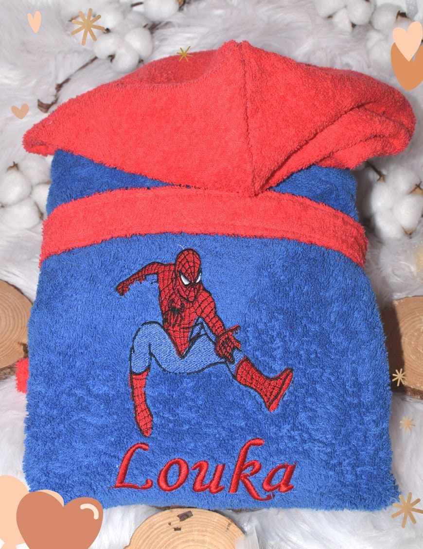 Spiderman bathrobe Etsy France