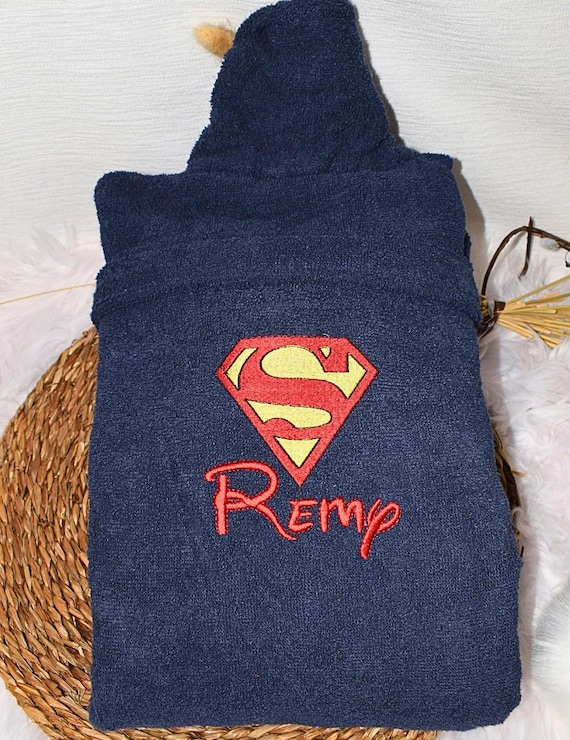 Peignoir Adulte Personnalise SPIDERMAN Etsy France