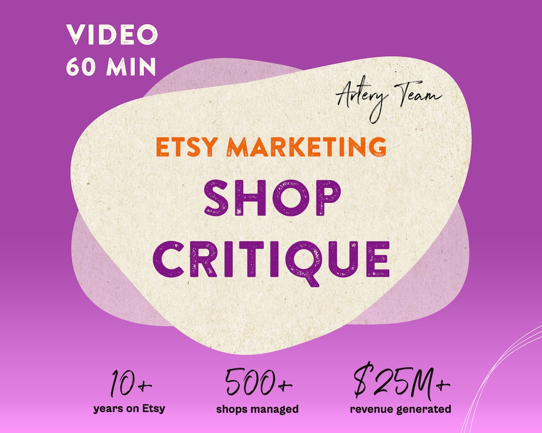 Etsy Shop Critique 2024 Etsy Shop Review and Analysis Etsy Marketing