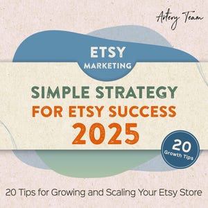 Etsy Success Strategy, Boost Your Etsy Sales, Etsy Success Plan, Etsy Marketing Tips, Etsy Success Seller Guide, How To Sell On Etsy