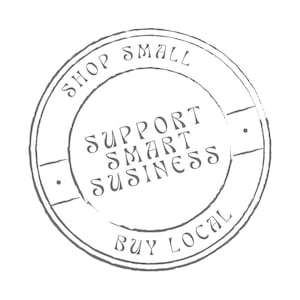 Shop small, support small business, buy local - Instant Digital Download - PNG, JPG, SVG File For Business Cards, Labels And Banner Graphics