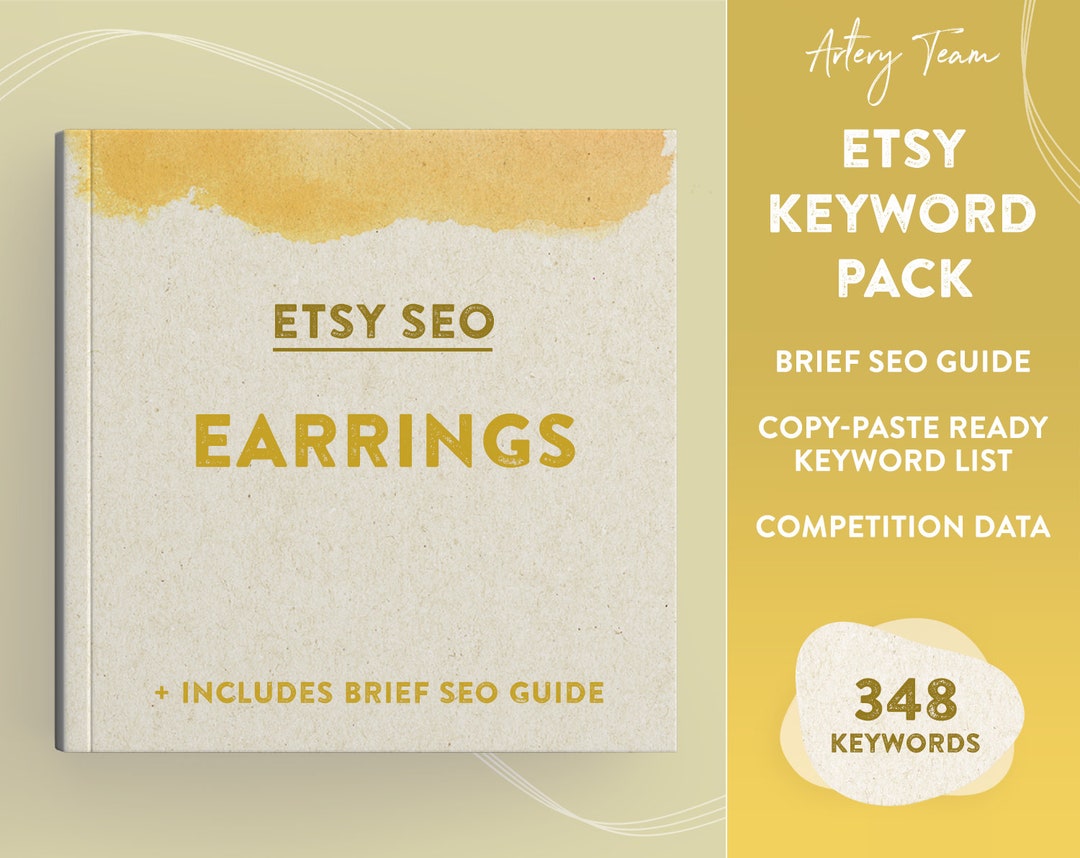 Best Etsy Keywords for Earrings in 2023 Etsy SEO Marketing Etsy UK