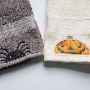 Halloween Hand Towel Hand Towel Halloween Gift image 4