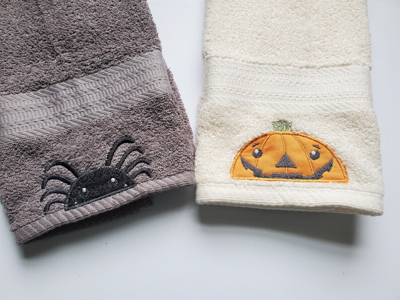 Halloween Hand Towel Hand Towel Halloween Gift image 4