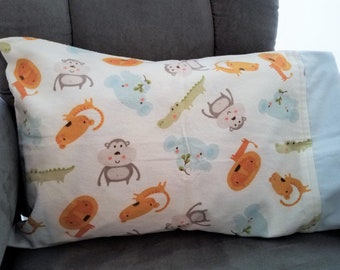 Pillowcase - Flannel Pillowcase - Pillowcase for Toddlers - Cuddles and Keepsakes