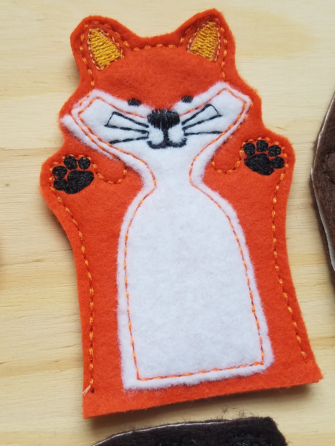 Finger Puppets Forest Animal Finger Puppets Gift for Kids Etsy