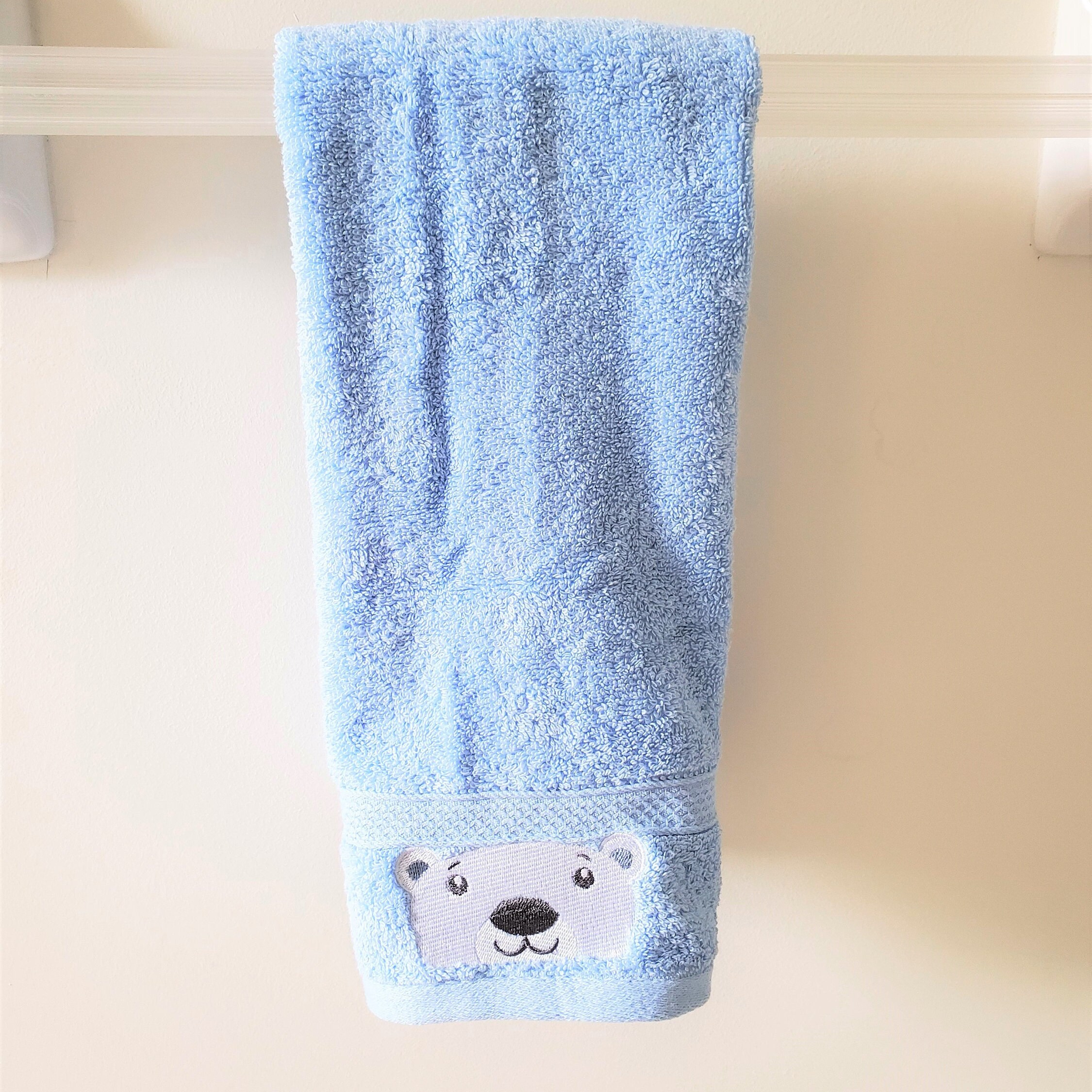 Polar Bear Hand Towel Hand Towel Polar Bear Gift Etsy