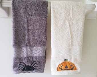 Halloween Hand Towel - Hand Towel - Halloween Gift