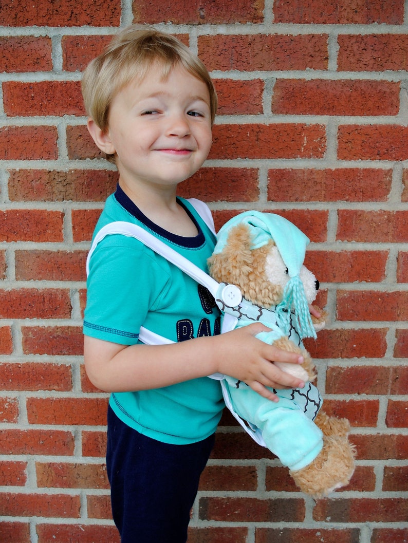 Stuffed Animal Carrier Doll Carrier Baby Wearing Teddy Etsy