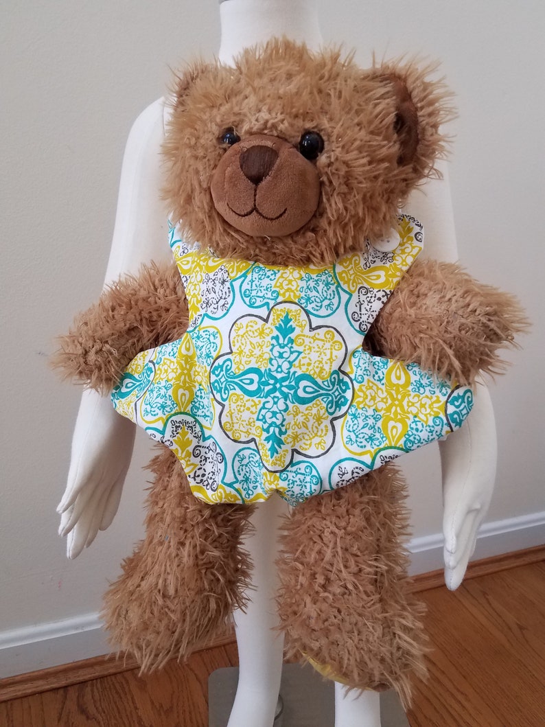 teddy bear baby doll
