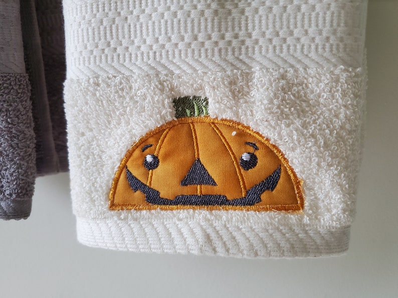 Halloween Hand Towel Hand Towel Halloween Gift image 2