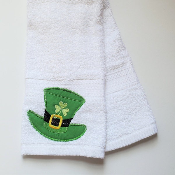 st patricks day towel