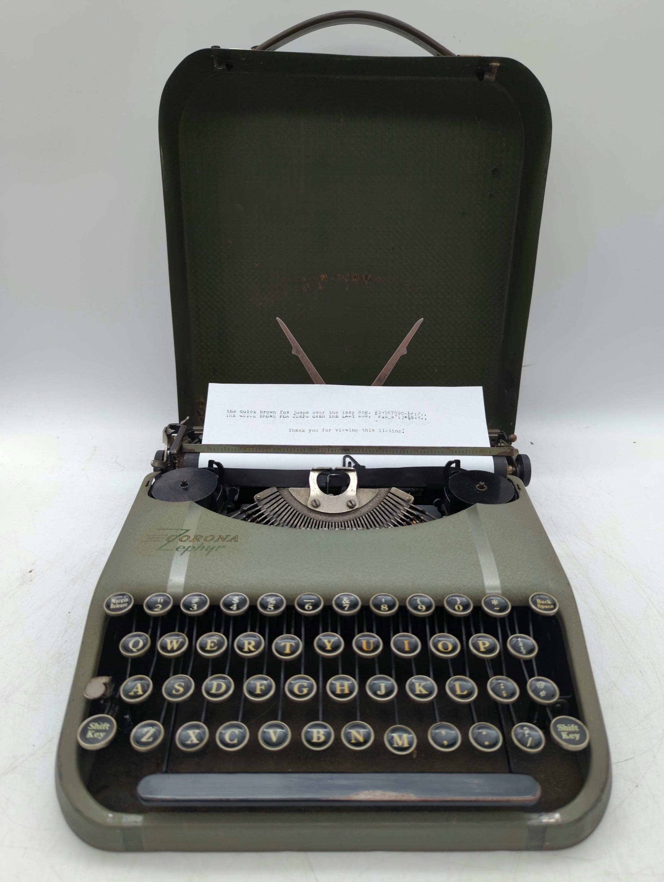 【USA製】希少 SMITH CORONA タイプライター 1940s アンティーク タイプライター Typewiters スミス コロナ