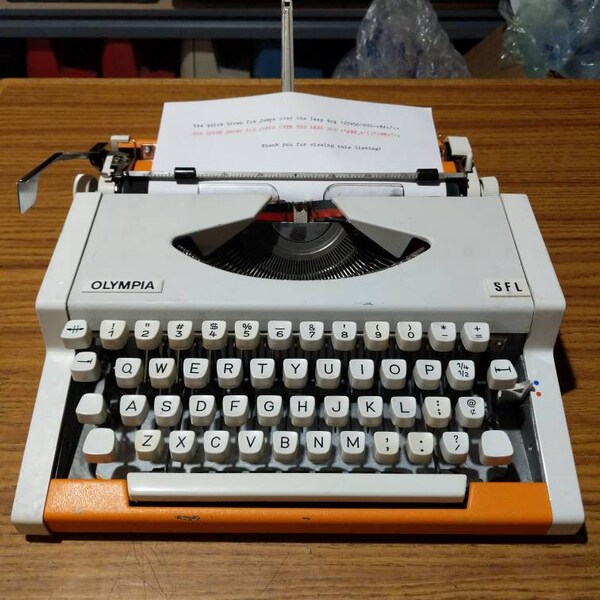 1980s Typewriter Etsy