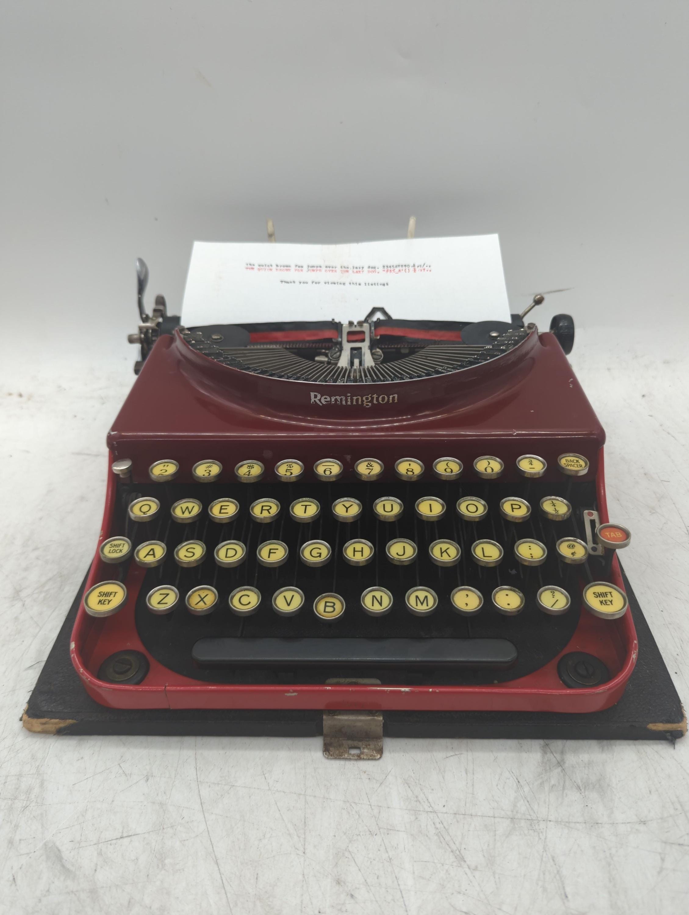 Remington Portable No 3 Typewriter - Etsy