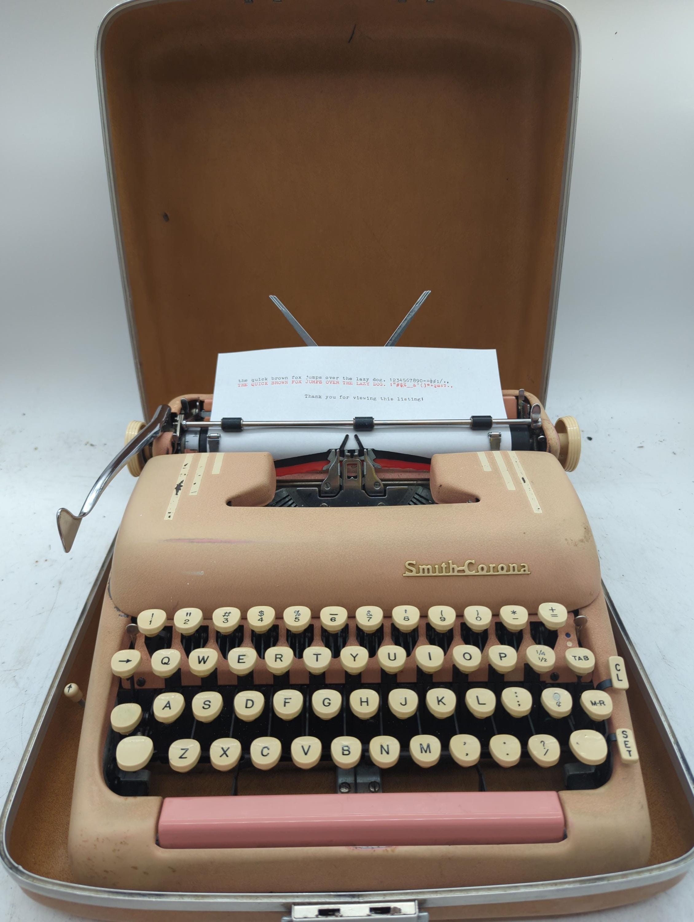 Smith Corona Silent Typewriter - Etsy