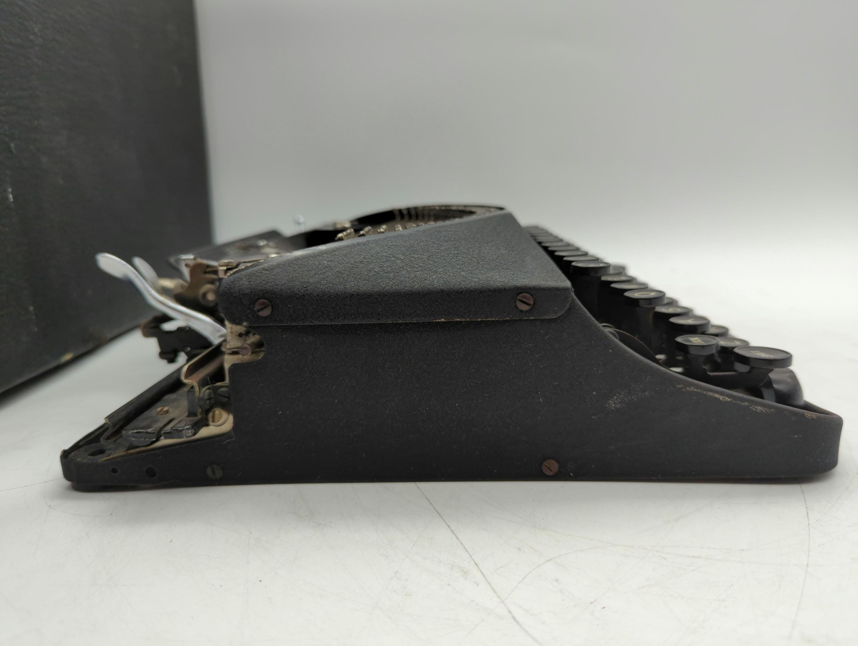 その他 Early 1940 REMINGTON REMETTE in ORG CASE 1940 Remington Remette Portable Manual Typewriter With Case - Etsy