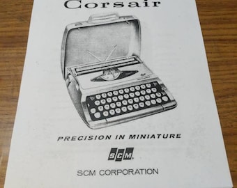 Printed copies of typewriter owner's manuals