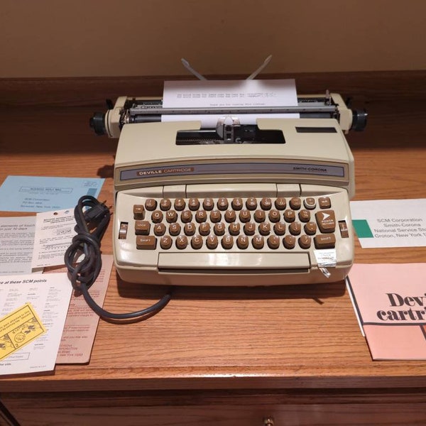 Electric Typewriter Etsy