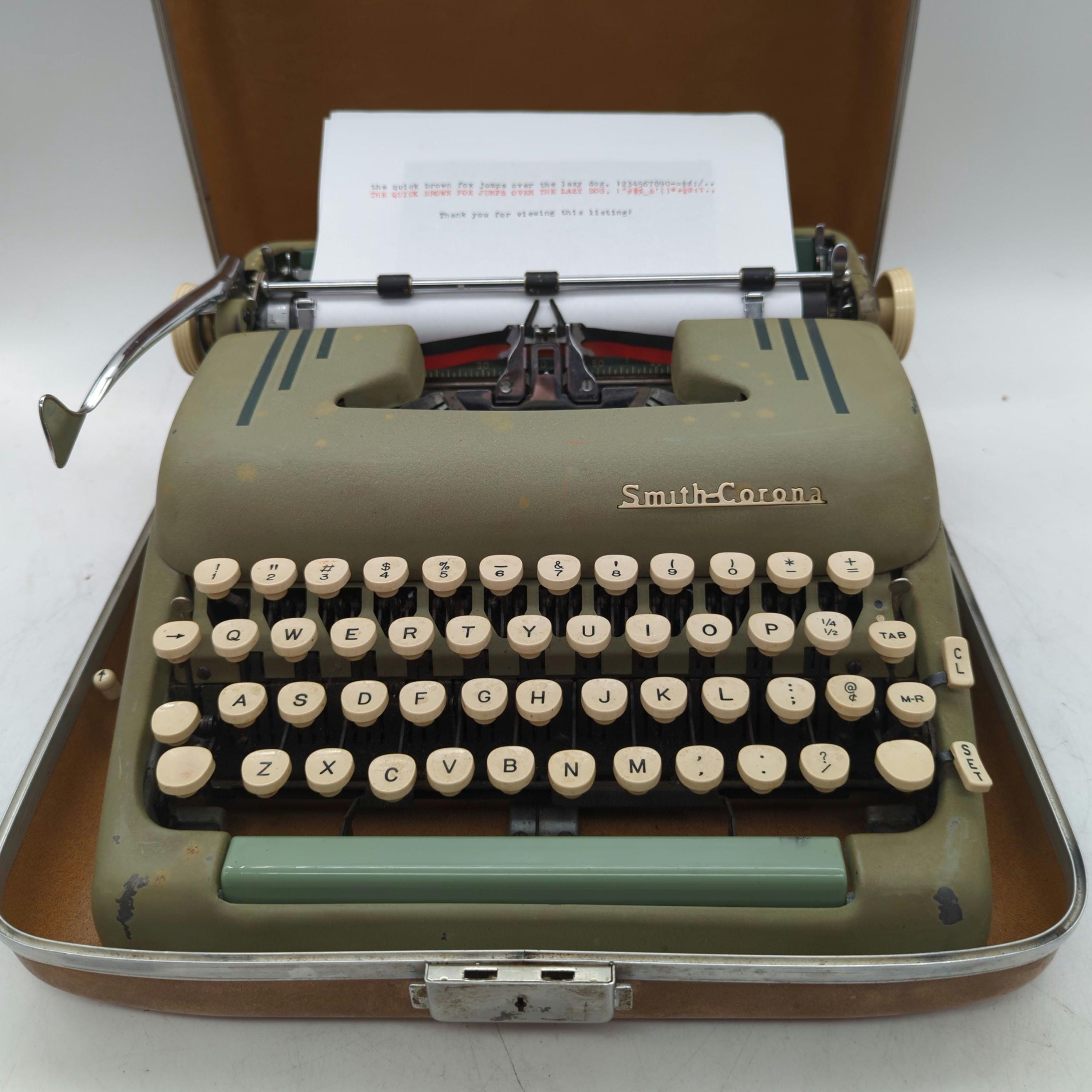 Smith Corona Silent Typewriter - Etsy Smith Corona Silent Typewriter - Etsy