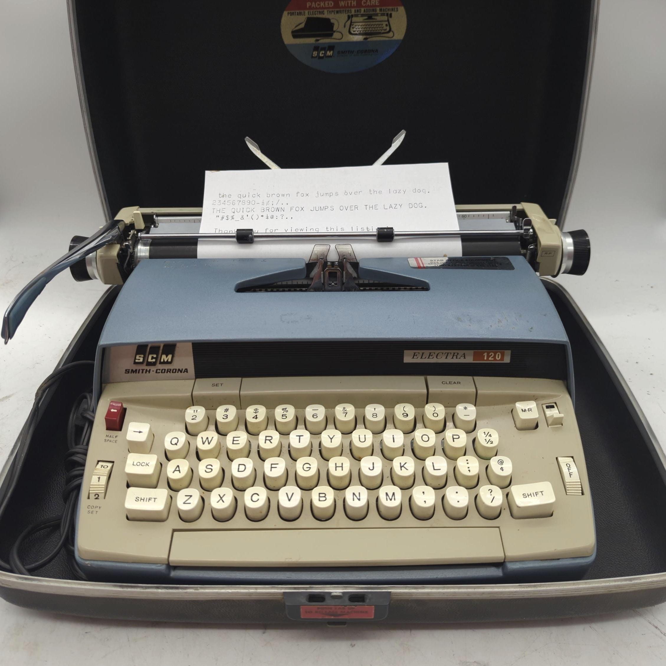 Smith Corona Electra 120 - Etsy