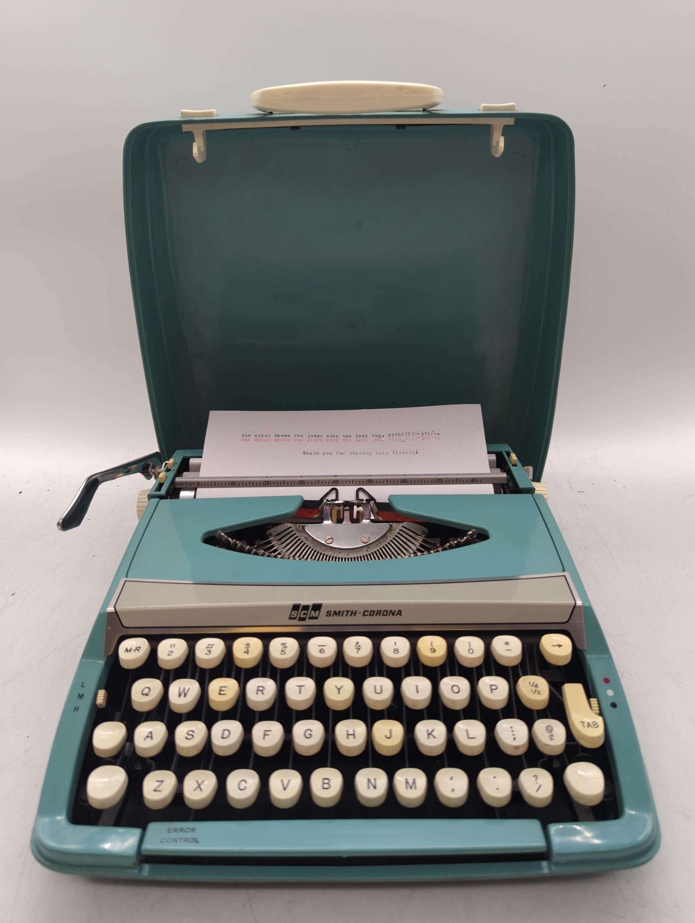 完動品　Smith Corona SKYRITER　タイプライター　ゴールドラメ Smith Corona Skyriter | eBay