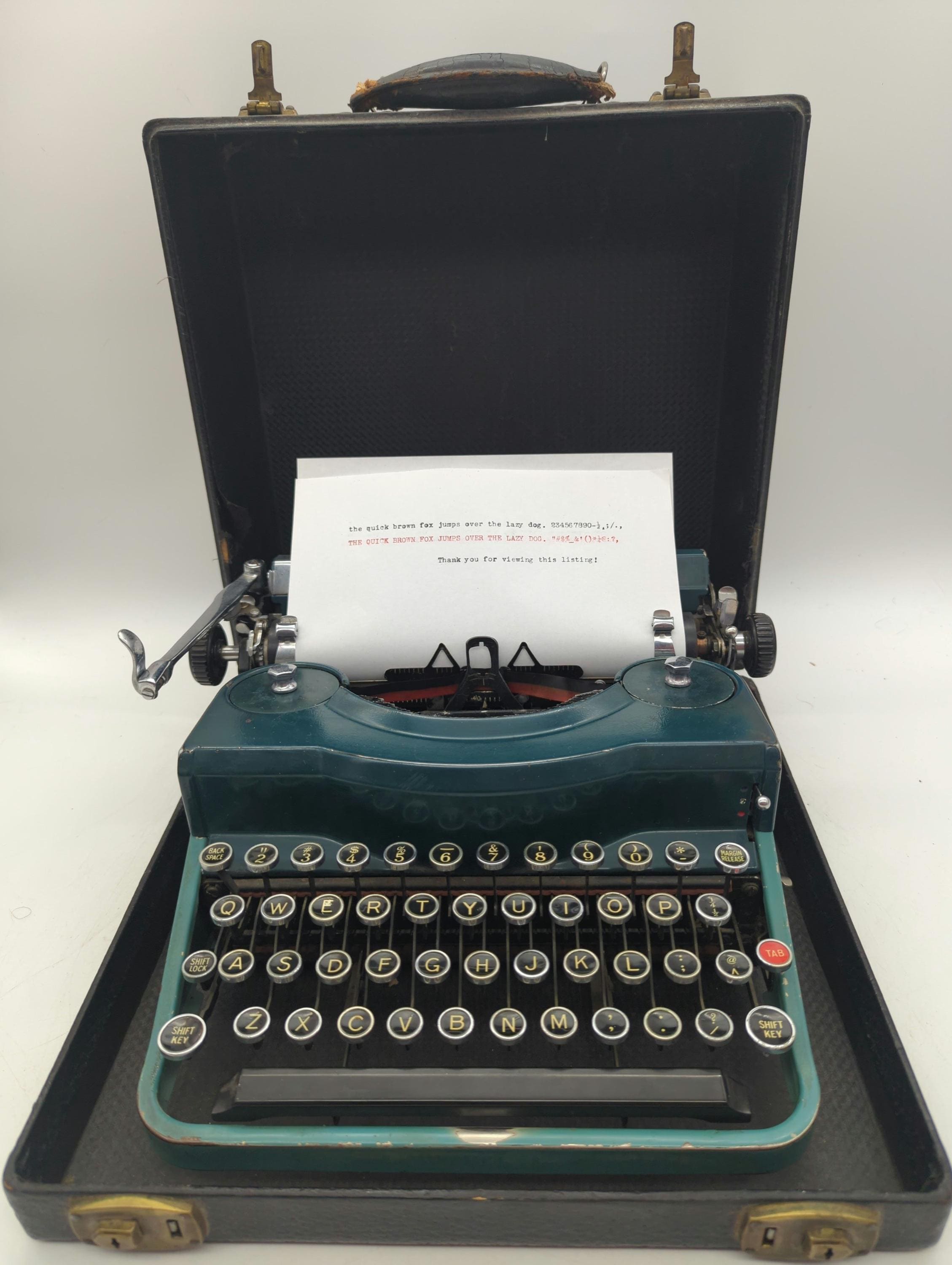 Remington RR D タイプライター ケース付き Remington RR D タイプライター ケース付き Classic Gray