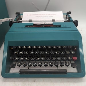 Typewriter Olivetti Studio 45 - Etsy