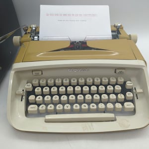 Royal Safari Typewriter - Etsy
