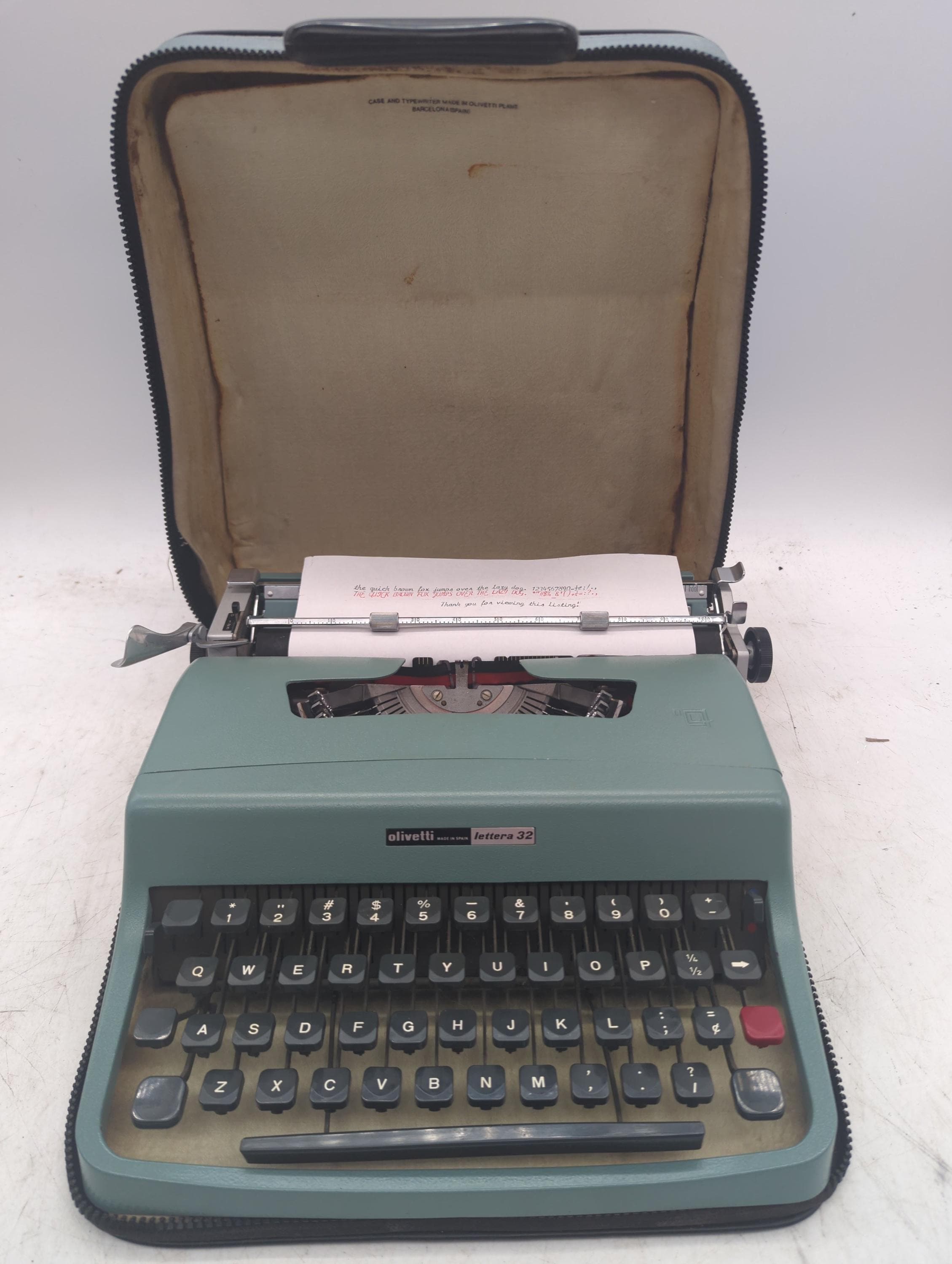 Olivetti Typewriter - Etsy