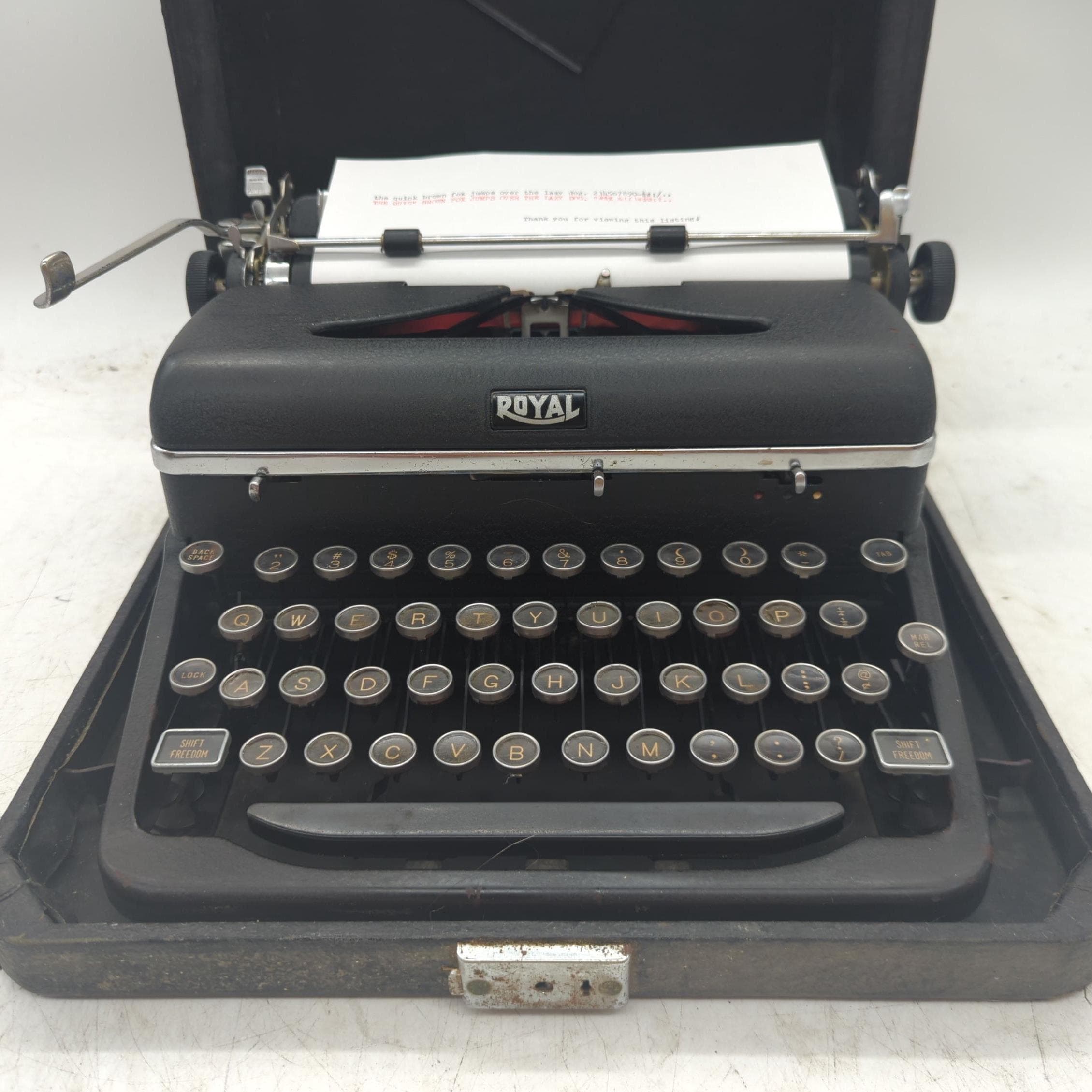 Vintage Royal Typewriter - Etsy Vintage Royal Typewriter - Etsy