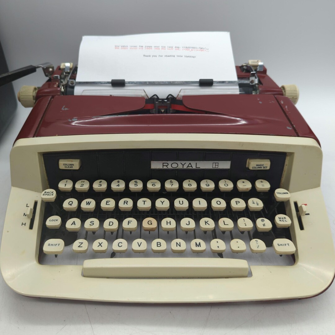 Macchina Da Scrivere ROYAL TYPEWREITER CO.. NEW YORK - 1930 (Gebraucht - Foto 3