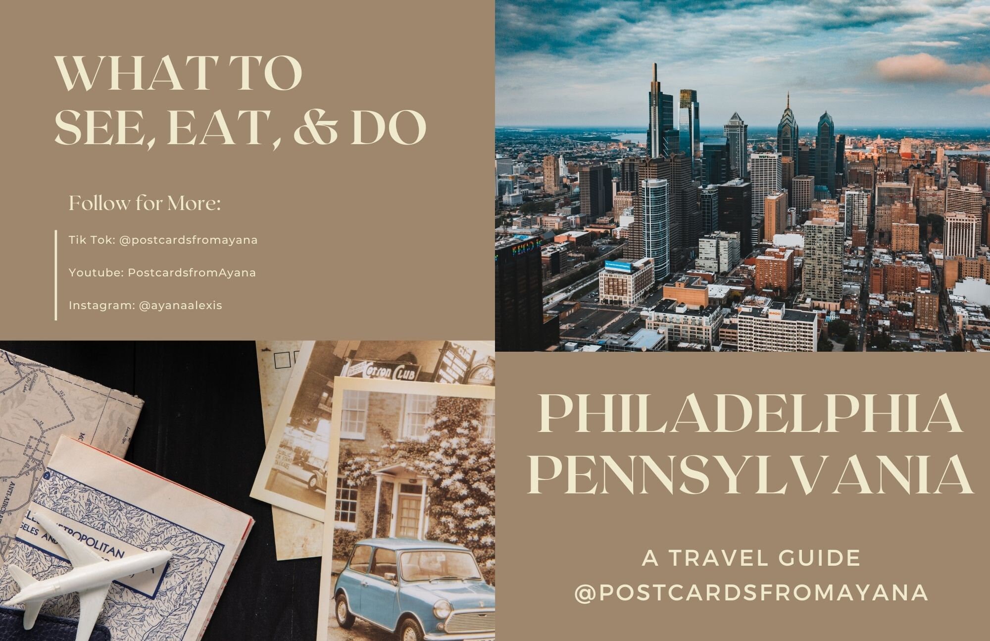 Philadelphia Pennsylvania Travel Guide Etsy