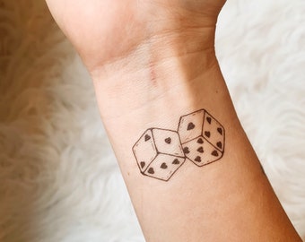 Tattoo Dice Etsy