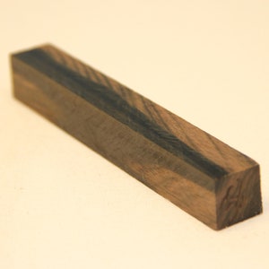 Macassar Ebony Pen Blanks 10 pc - Free Shipping