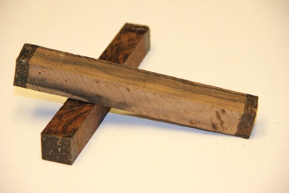 thumbnail image 2 of Black & White Ebony Pen Blanks – 5-Pack – 3/4 X 3/4 X 5 Inches – Exotic Wood For Turning 2 of 2