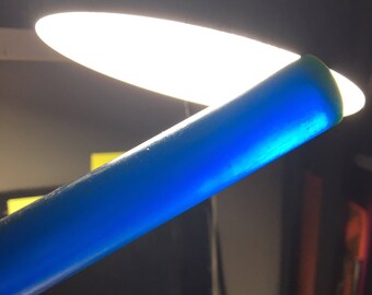 RARE vintage translucent prystal blue bakelite rod (price is firm)