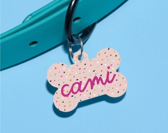 monogrammed dog tags