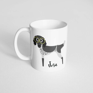 Munsterlander Mug, Personalized Mug, Pet Coffee Mug, Custom pet Mug, Pet Lover Mug, Munsterland Mug, Dog Mom, 11oz Mug, Munsterlander Mom