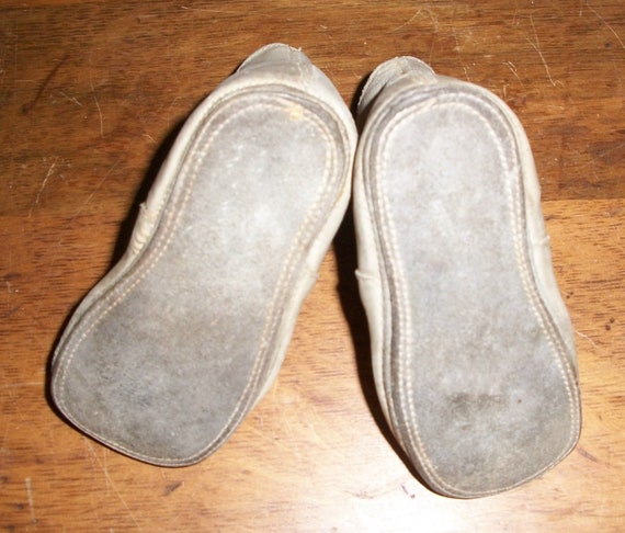 Antique Child's Button Shoes - image 4