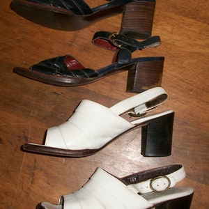 Vintage 2 Pairs of Sandals