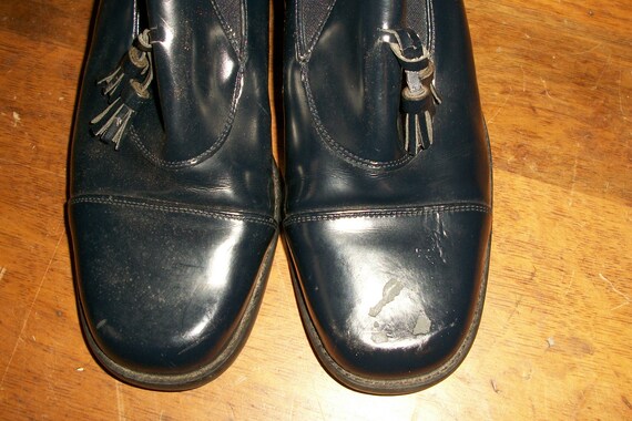 Vintage Men's Navy 1980's Roberto Rossi Loafers - image 5