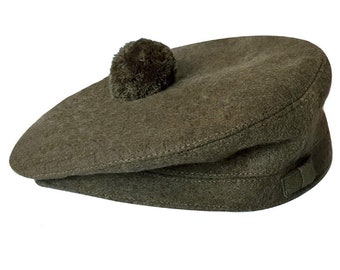 Sombrero escocés Tam O Shanter, gorro militar, boina, gorra del ejército Balmoral, sombrero de Scott