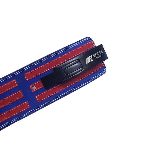 Weight Power Lifting Suede Lever Pro Belt Gym Training Powerlifting 