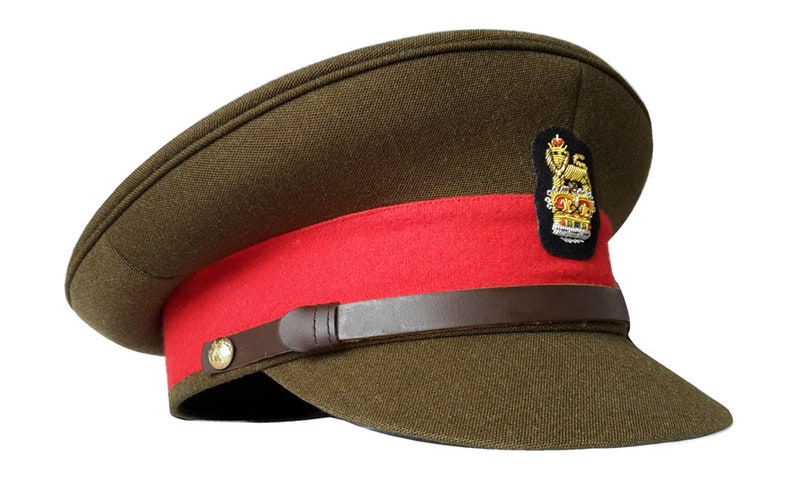 Ww2 British Army General Staff Officers Peak Cap Visor Cap | Etsy