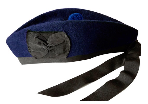 Scottish Wool Glengarry Hat Military 