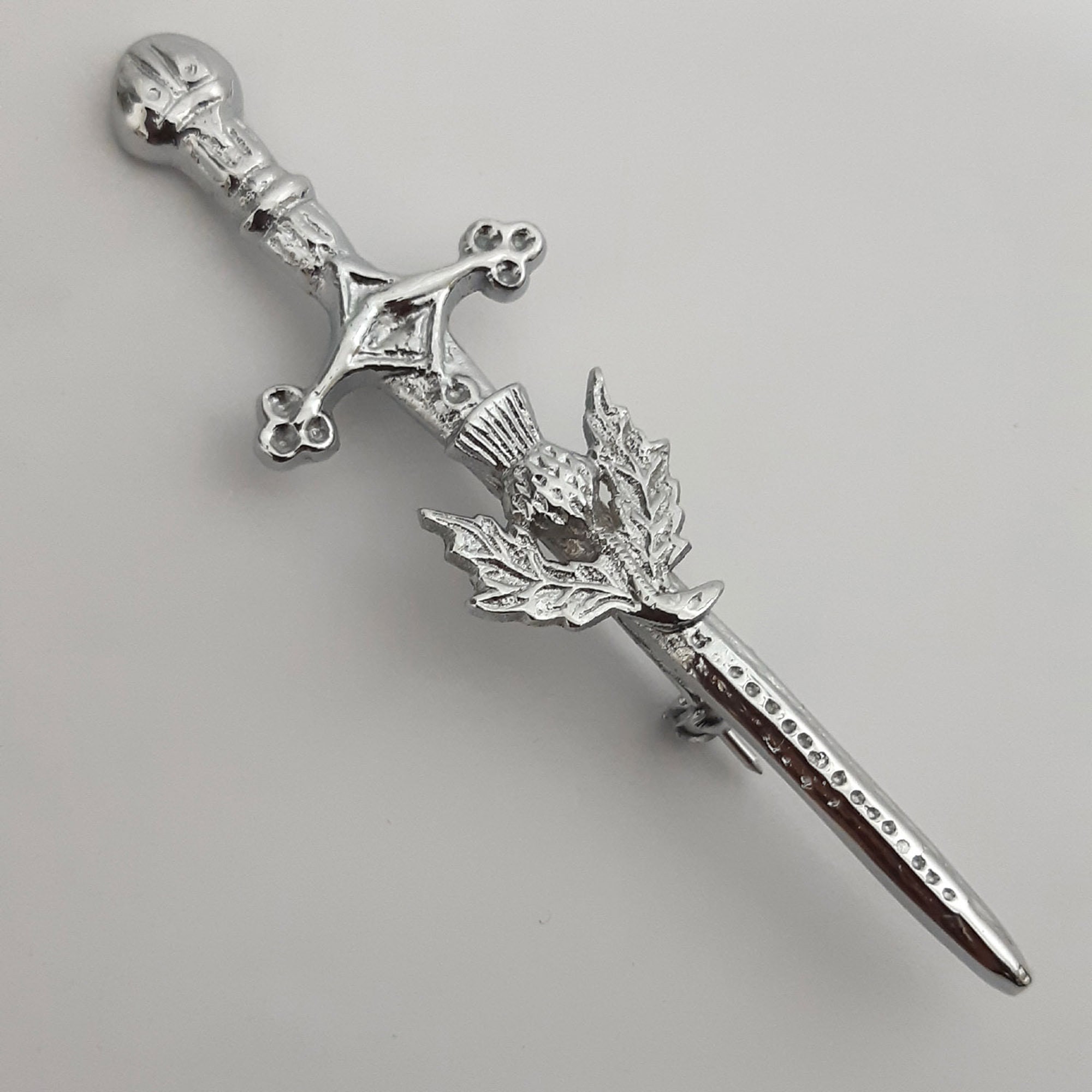 Image of Kilt Pin in Chrome Finish