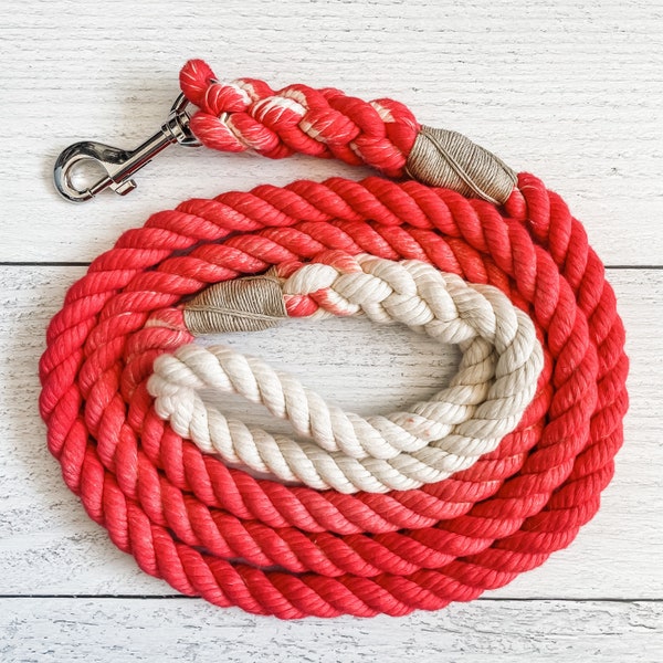 Rope Leash Etsy